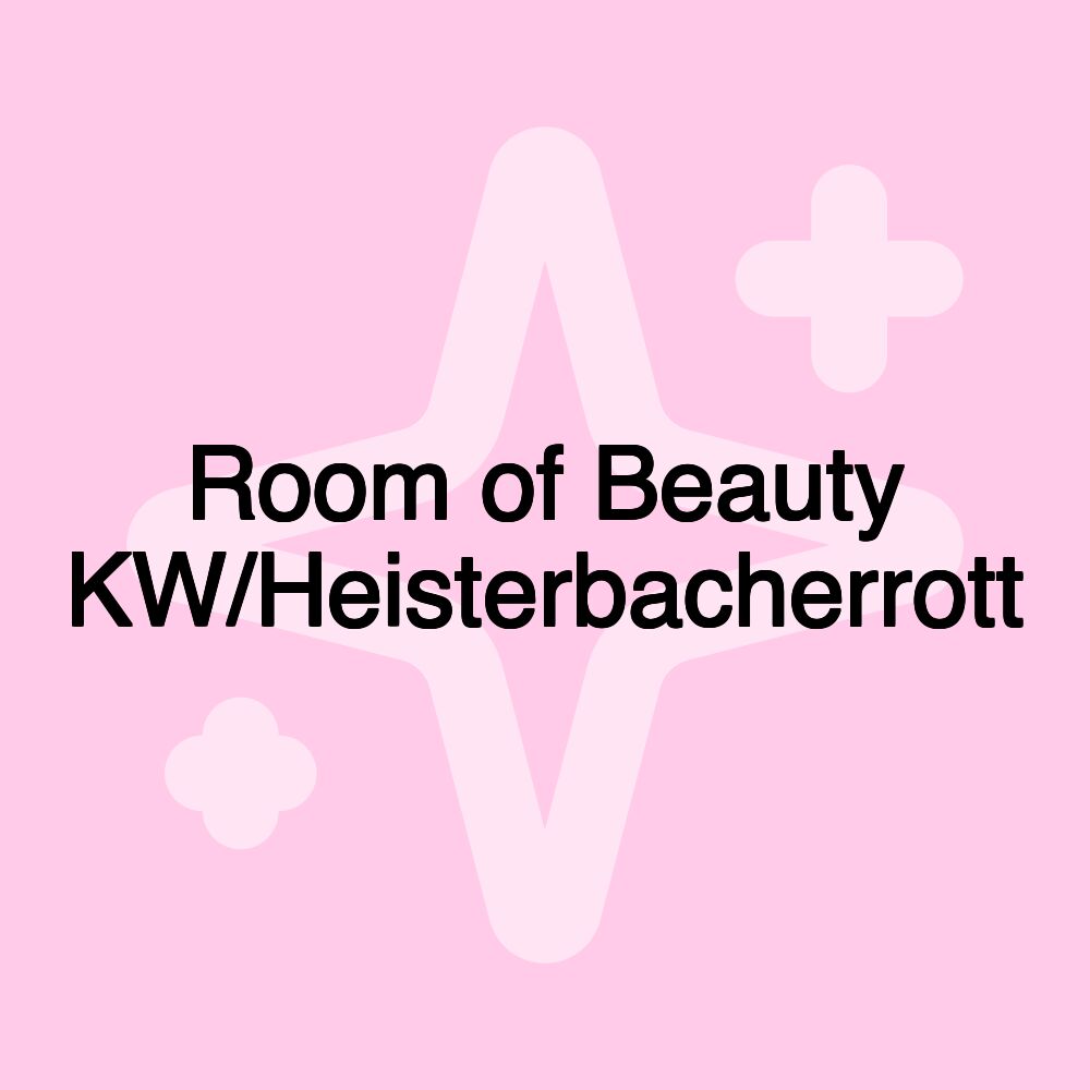 Room of Beauty KW/Heisterbacherrott Room of Beauty KW/Heisterbacherrott